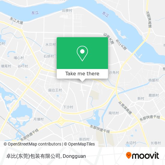 卓比(东莞)包装有限公司 map