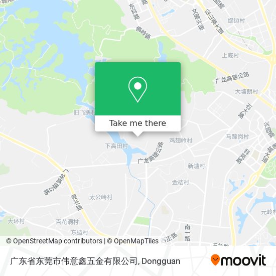 广东省东莞市伟意鑫五金有限公司 map