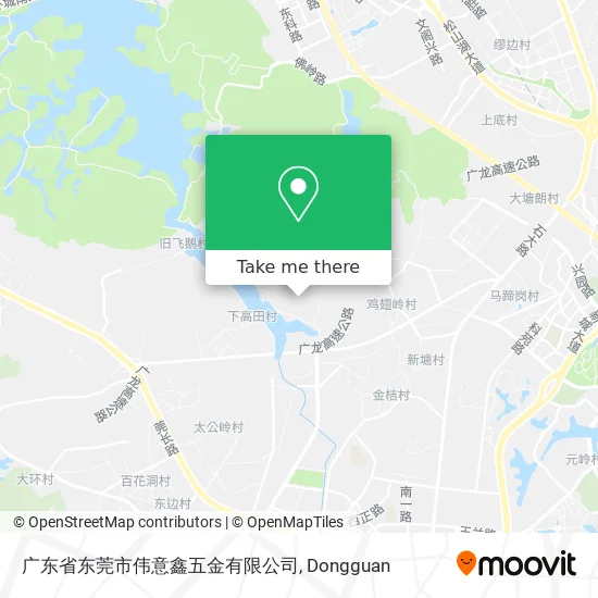 广东省东莞市伟意鑫五金有限公司 map