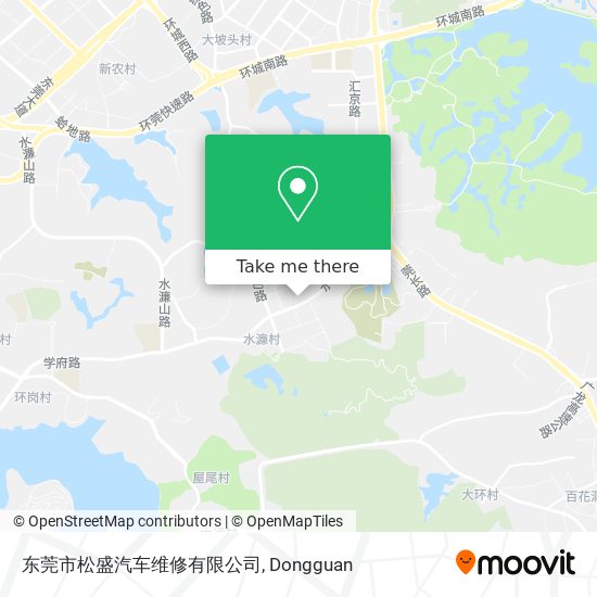 东莞市松盛汽车维修有限公司 map