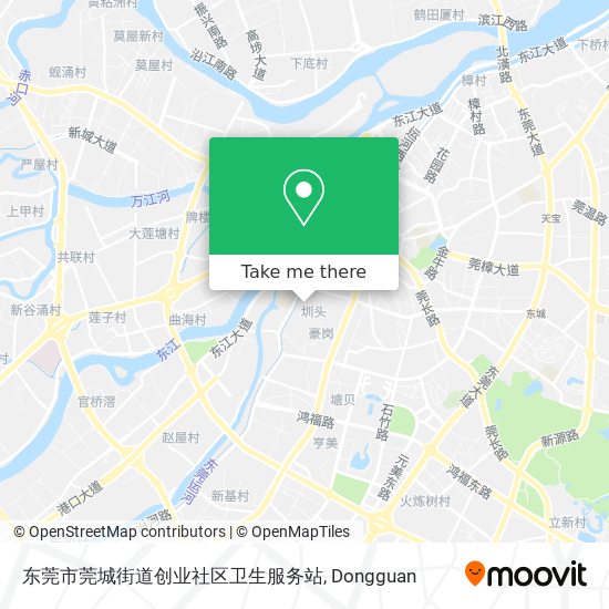 东莞市莞城街道创业社区卫生服务站 map