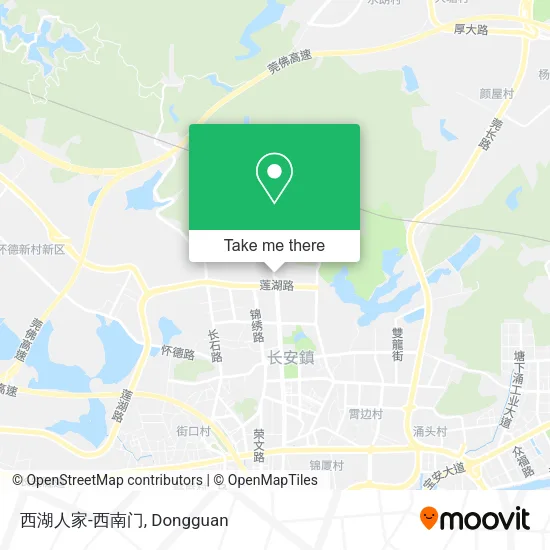 西湖人家-西南门 map