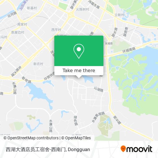 西湖大酒店员工宿舍-西南门 map