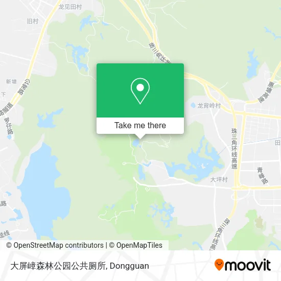 大屏嶂森林公园公共厕所 map