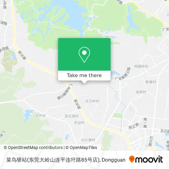 菜鸟驿站(东莞大岭山连平连圩路85号店) map