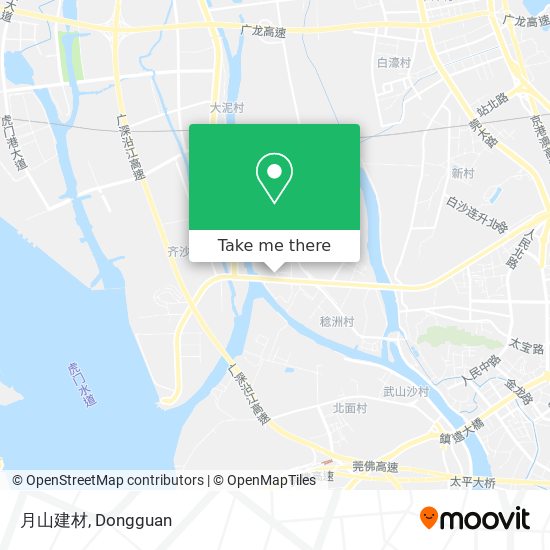 月山建材 map