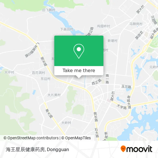海王星辰健康药房 map