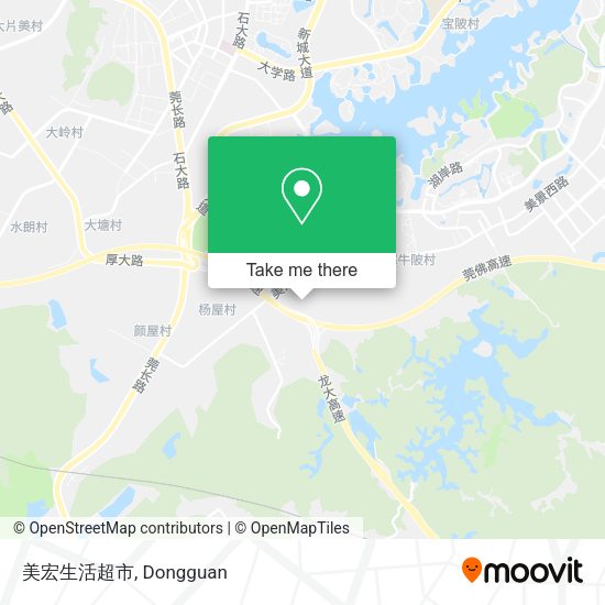 美宏生活超市 map