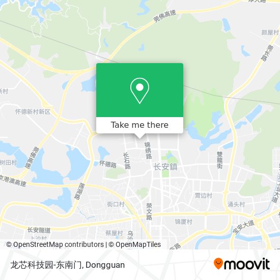 龙芯科技园-东南门 map