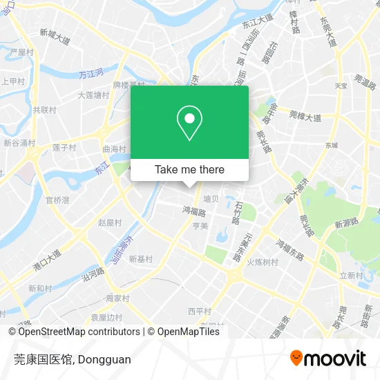 莞康国医馆 map