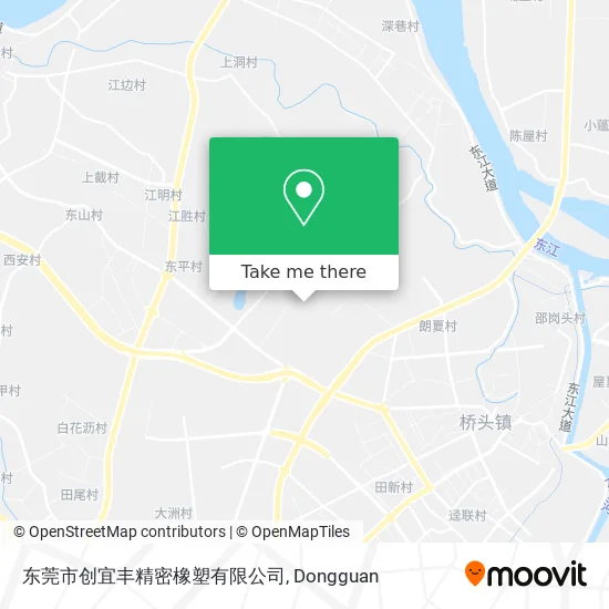东莞市创宜丰精密橡塑有限公司 map