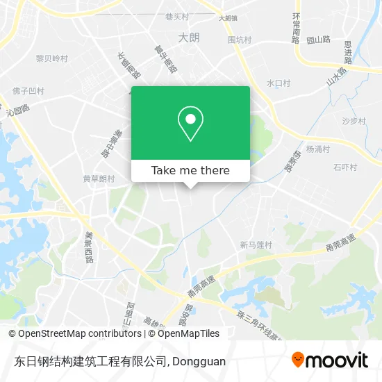 东日钢结构建筑工程有限公司 map