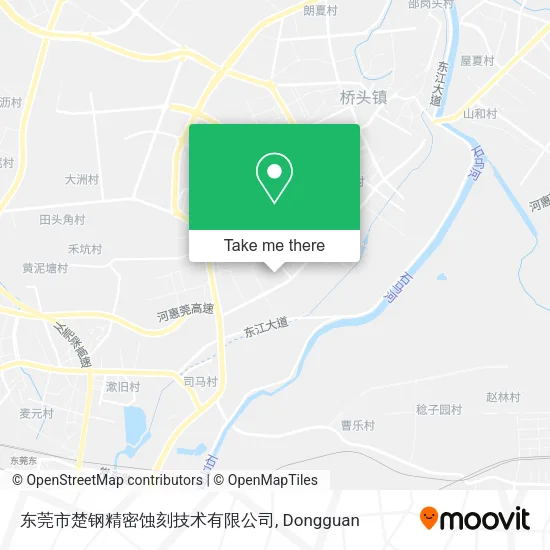 东莞市楚钢精密蚀刻技术有限公司 map