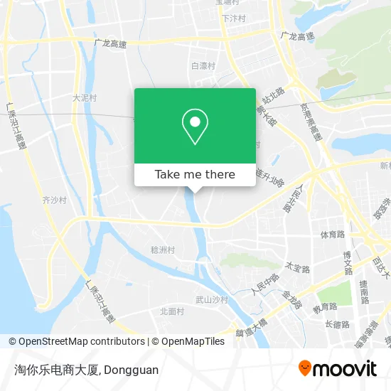 淘你乐电商大厦 map