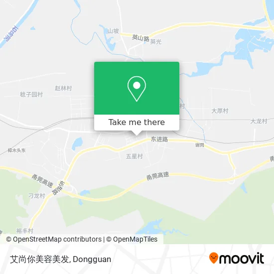 艾尚你美容美发 map