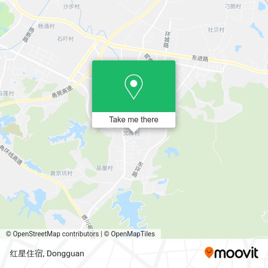 红星住宿 map
