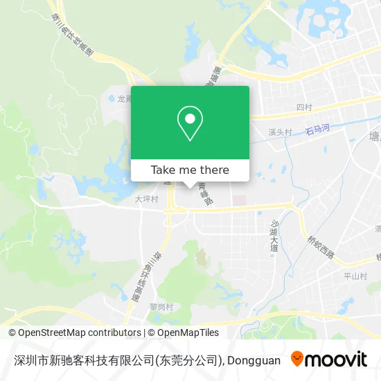 深圳市新驰客科技有限公司(东莞分公司) map
