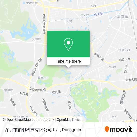 深圳市伯创科技有限公司工厂 map