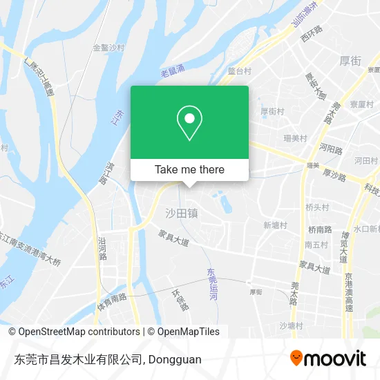 东莞市昌发木业有限公司 map