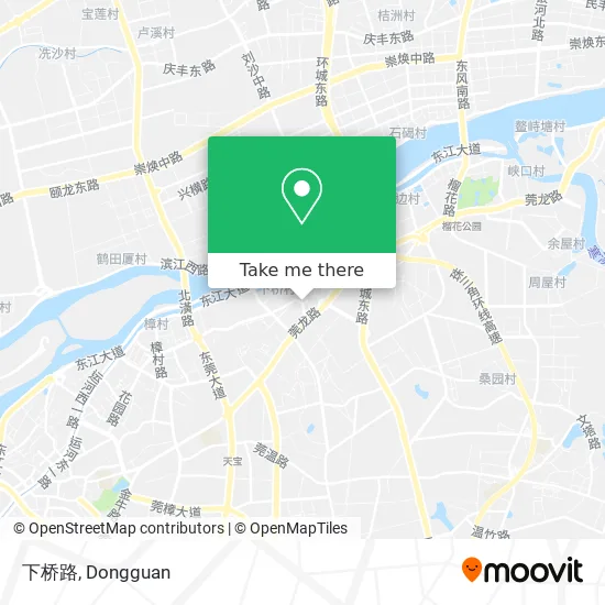下桥路 map