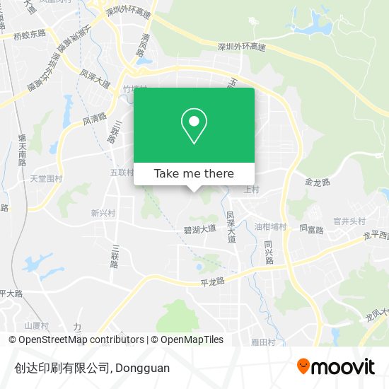 创达印刷有限公司 map