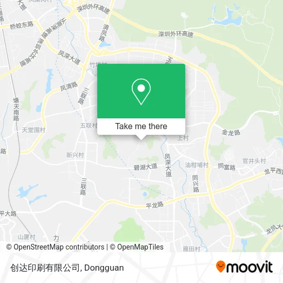 创达印刷有限公司 map
