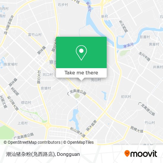 潮汕猪杂粉(凫西路店) map