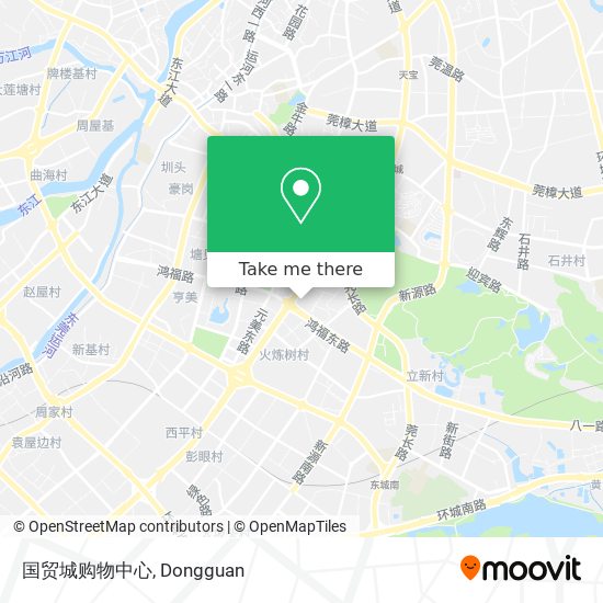 国贸城购物中心 map