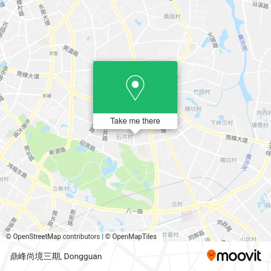 鼎峰尚境三期 map