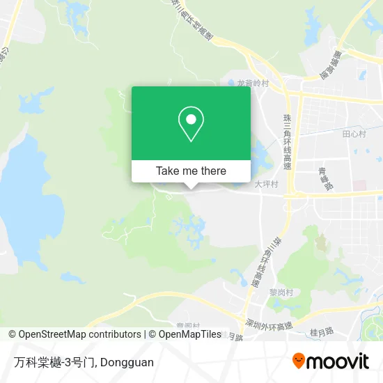 万科棠樾-3号门 map