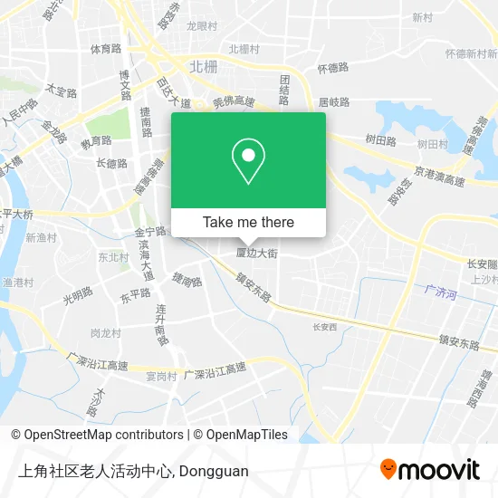 上角社区老人活动中心 map