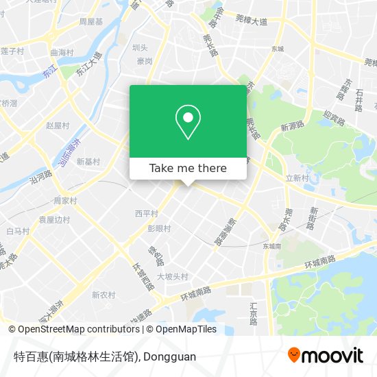 特百惠(南城格林生活馆) map