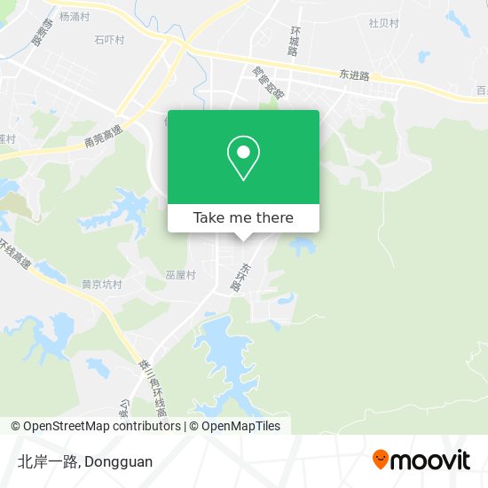 北岸一路 map