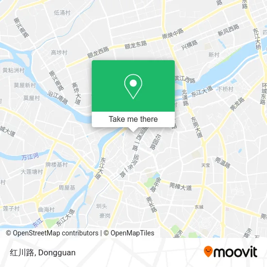 红川路 map