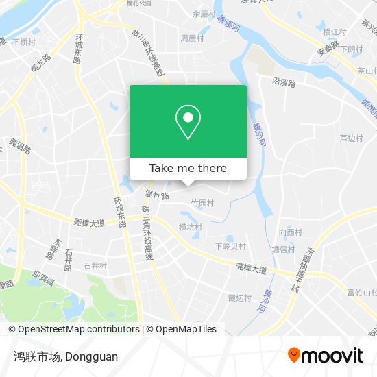 鸿联市场 map