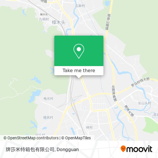牌莎米特箱包有限公司 map