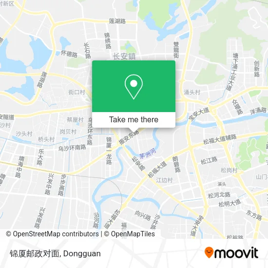 锦厦邮政对面 map