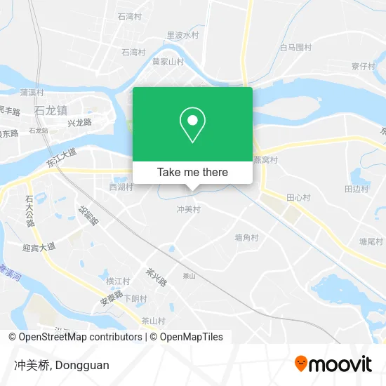 冲美桥 map