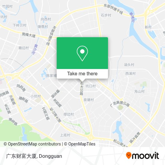 广东财富大厦 map