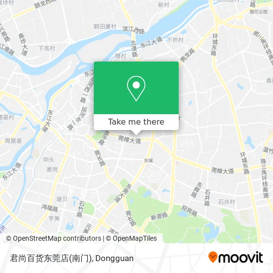 君尚百货东莞店(南门) map