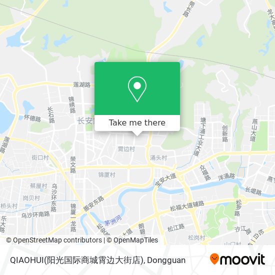 QIAOHUI(阳光国际商城霄边大街店) map