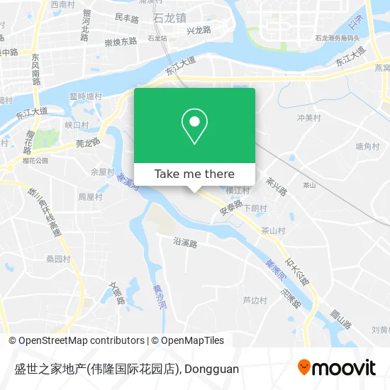 盛世之家地产(伟隆国际花园店) map