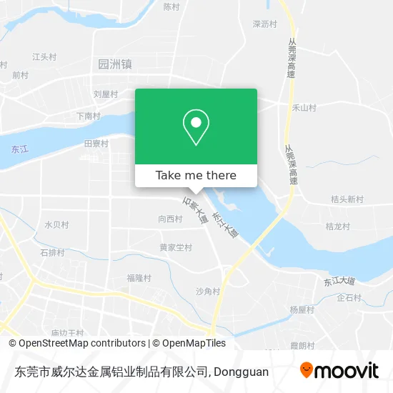 东莞市威尔达金属铝业制品有限公司 map