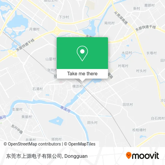 东莞市上源电子有限公司 map