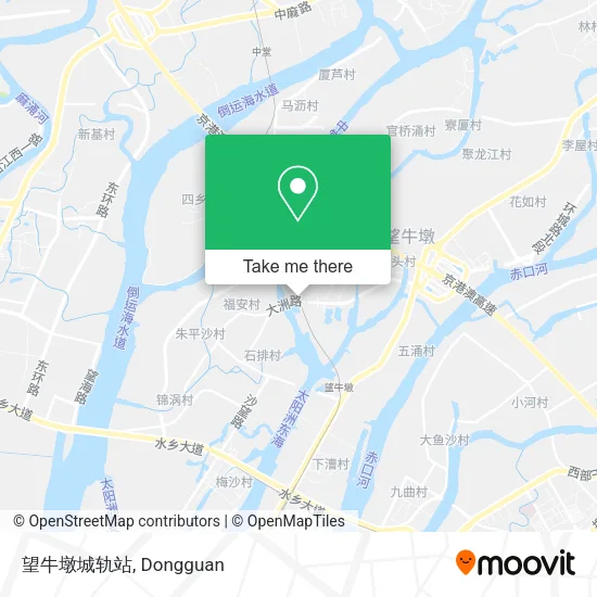 望牛墩城轨站 map