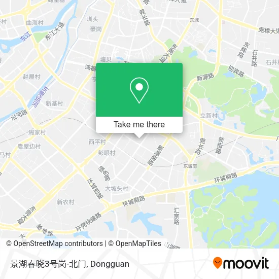 景湖春晓3号岗-北门 map