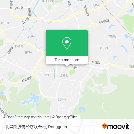袁屋围股份经济联合社 map
