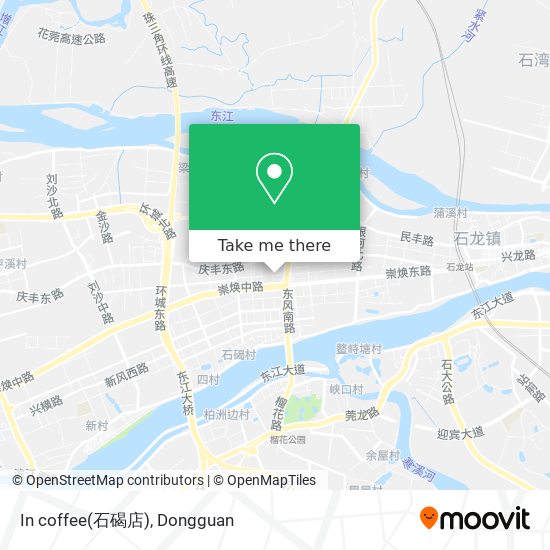 In coffee(石碣店) map