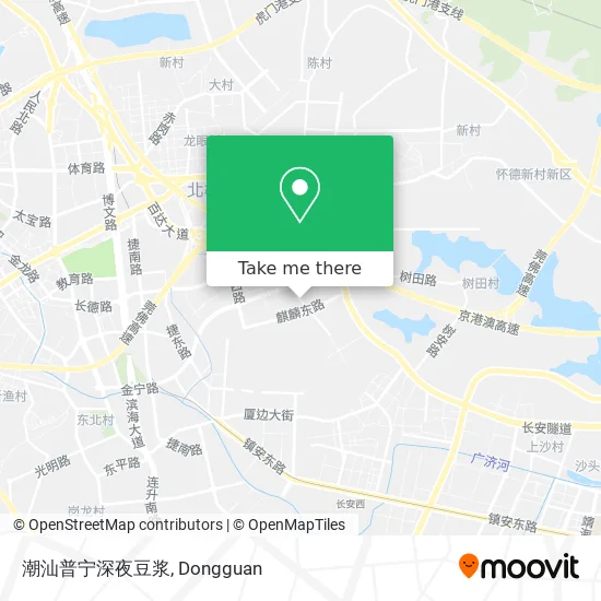 潮汕普宁深夜豆浆 map