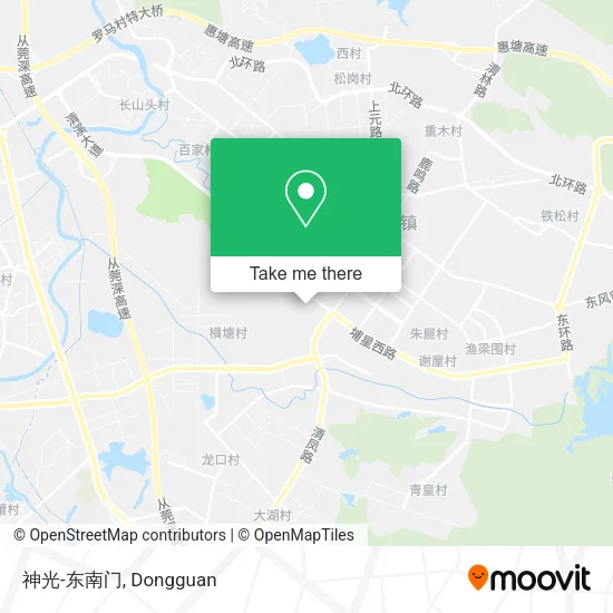 神光-东南门 map
